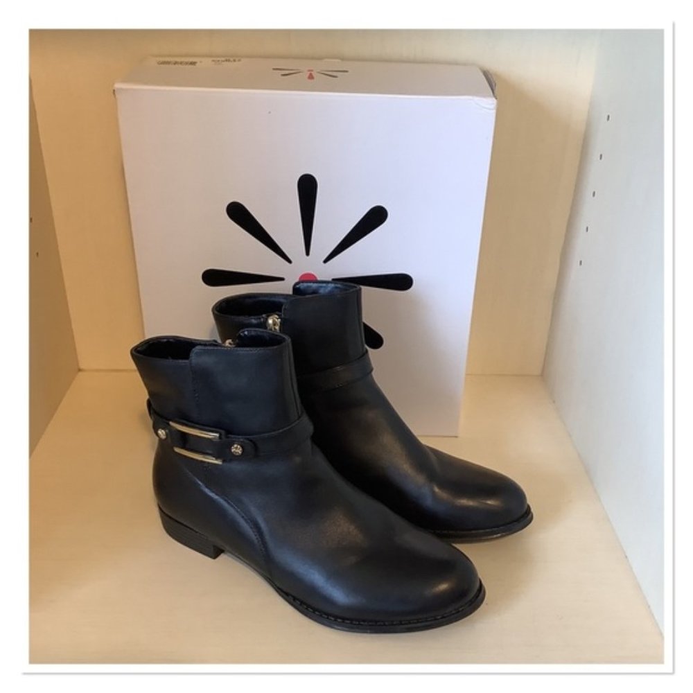 Isaac Mizrahi  Live! Leather Boot NIB NEW